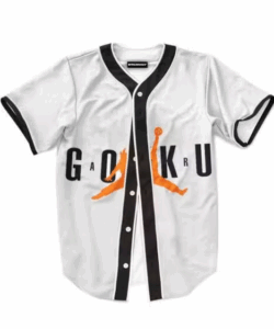 Goku Jordan Jump Man Dragon Ball Baseball Jersey
