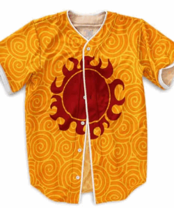 Jinbe Middle Chest Sun Pirates Tattoo Baseball Jersey