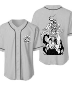 Jujutsu Kaisen Sukuna & Mahoraga Baseball Jersey