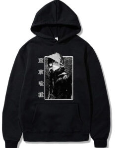 Kaneki Black Hair Hoodie
