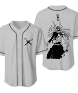 Kaos Ichigo Kurosaki Bleach Baseball Jersey