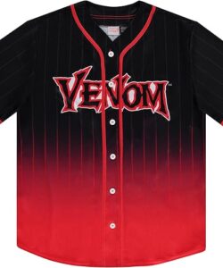 Marvel Venom Men's Mesh Baseball Jersey