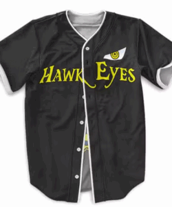 One Piece Dracule Mihawk Black Baseball Jersey