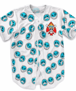 One Piece Portgas D. Ace Baseball Jersey