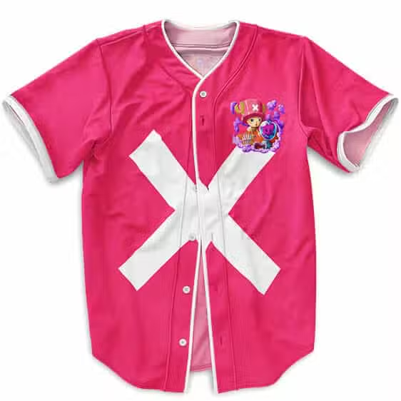 One Piece Tony Tony Chopper Art Logo Design Baseball Shirt