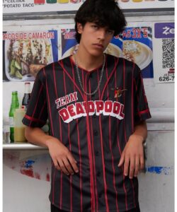 Our Universe Marvel Deadpool & Wolverine Deadpool Baseball Jersey