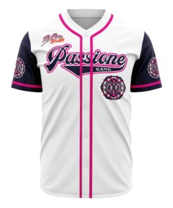 Passione Gang Jojo's Bizarre Adventure Baseball Jersey
