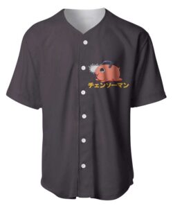 Pochita Chainsaw Man Baseball Jersey