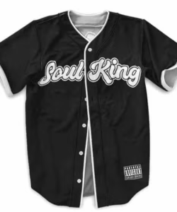 Straw Hats Musician Soul King Brook Black Baseball Jersey