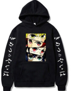 Tanjiro Zenitsu and Inosuke Hoodie